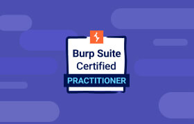 Burp Suite Certified Practitioner
